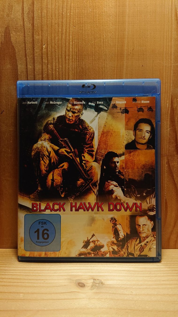 Tous les DVDs: BLACK HAWK DOWN Blu-Ray – D'occasion à Wilderswil par Exebub