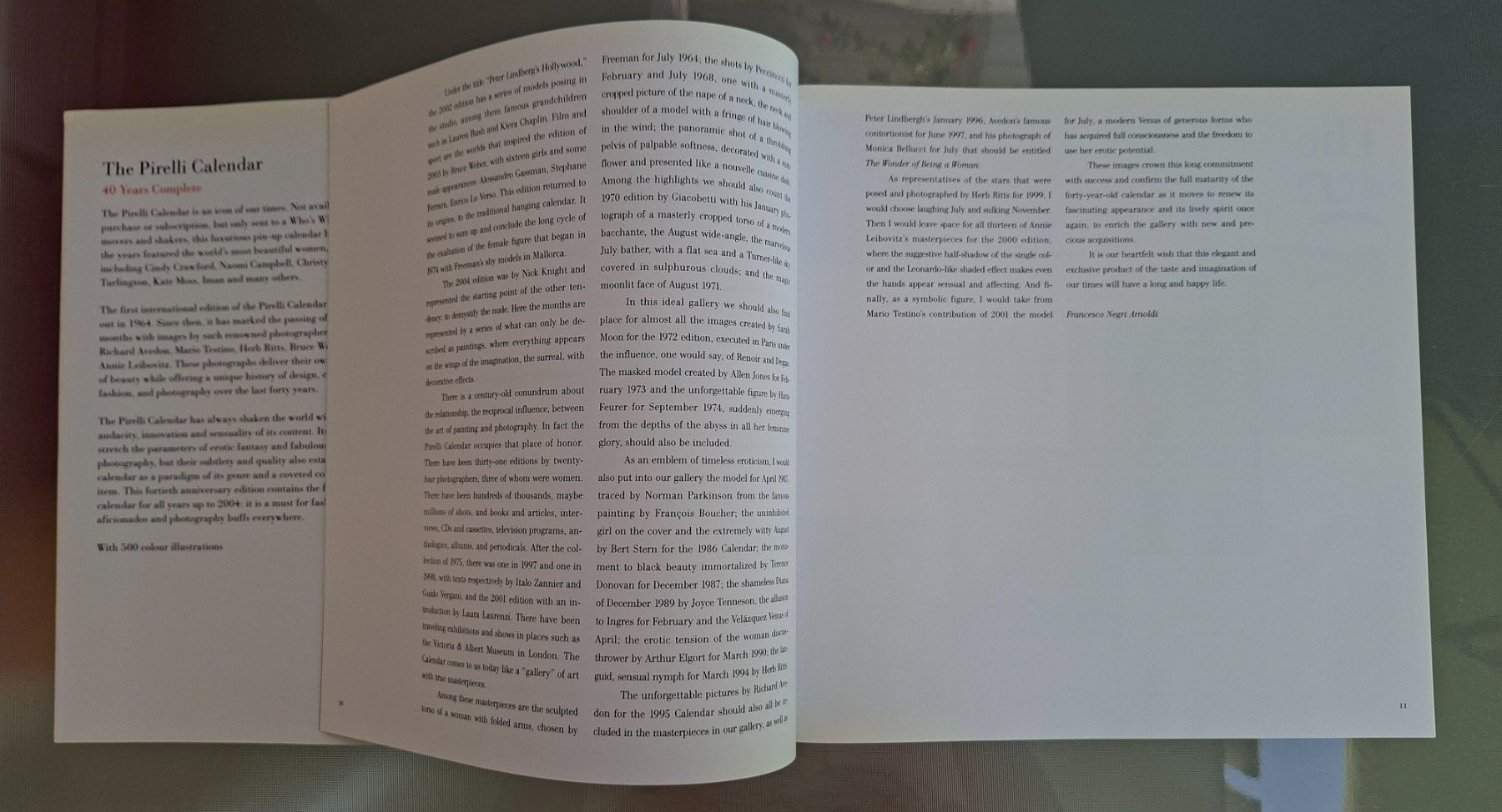 Libri: Pirelli Kalender: 40 Years Complete - Englisch, Selten! – Usato da Opfikon venduto da Diversamente 4