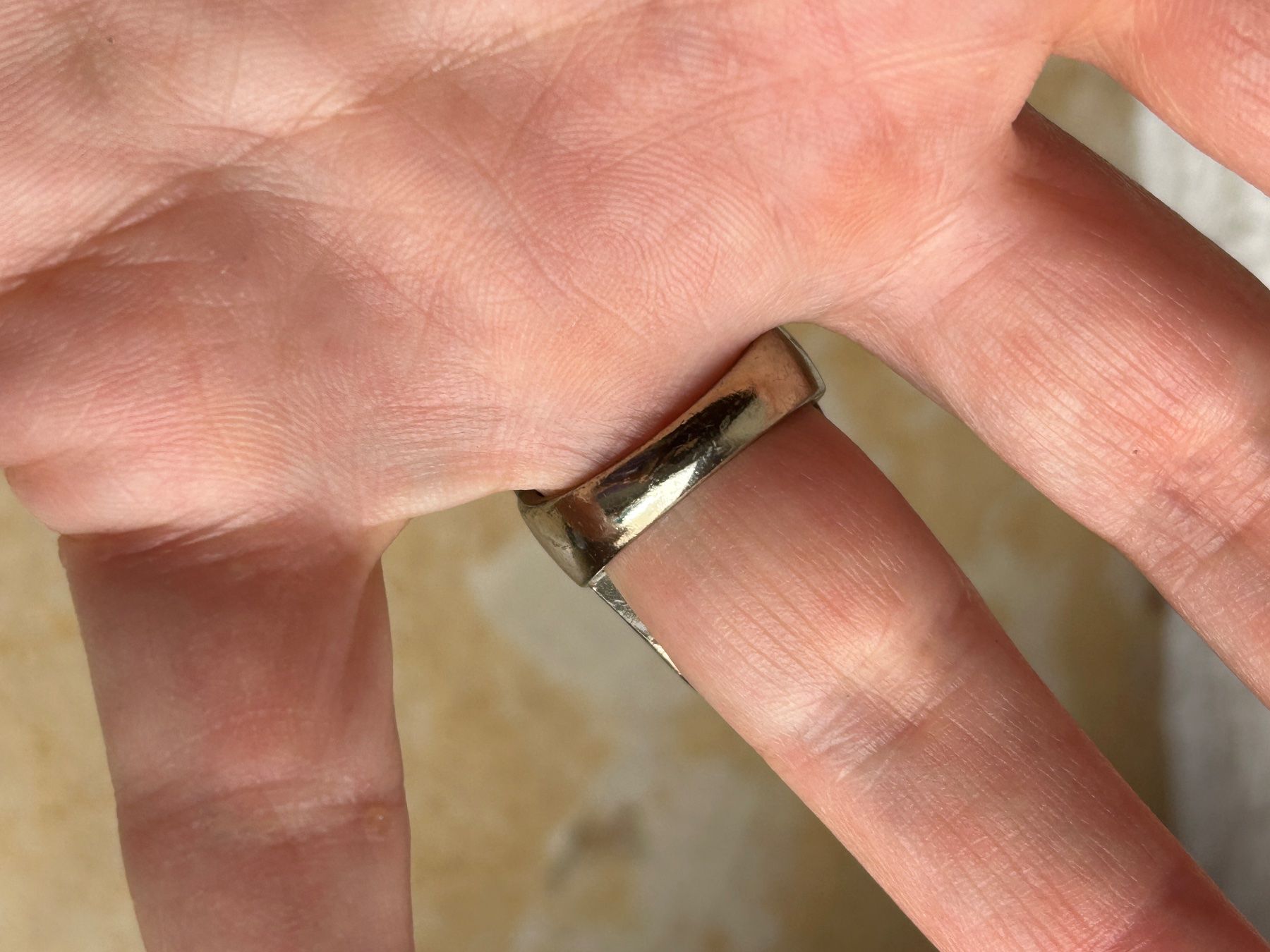 Anelli: Ring "Gothik" Silberlook, Grösse 55 – Usato da Laufen venduto da belleskulptur 3