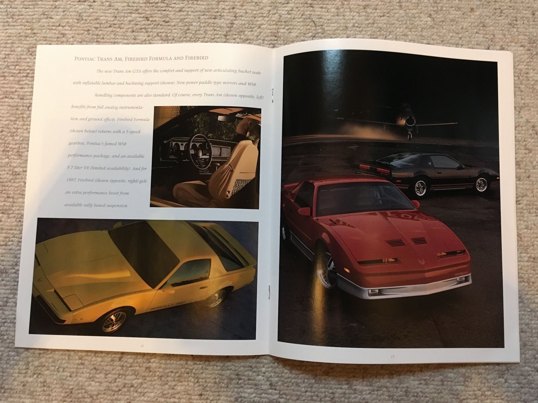 Documenti: Pontiac 1987 – Usato da Schlatt ZH venduto da Cheyenne69 2