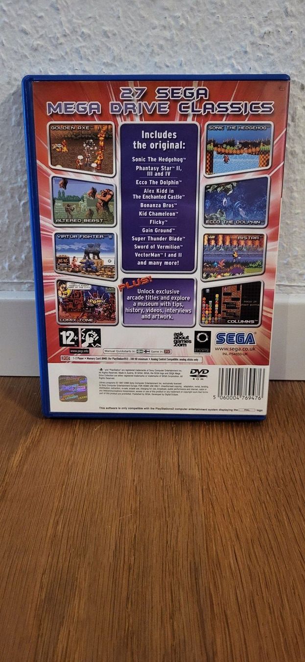 Sony Giochi: PS 2 - Sega Mega Drive Collection – Usato da Münsingen venduto da DigitaleSpielecke 1