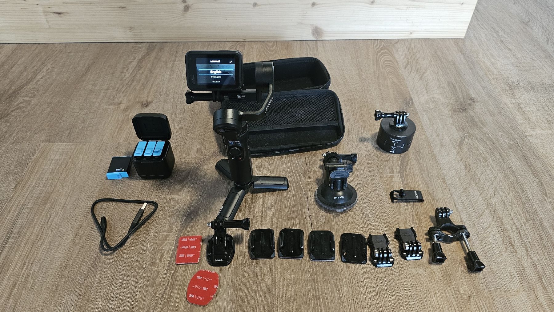 Gopro Action Cam: GoPro 10 mit  Zubehör – D'occasion à Eschenbach SG par 1kg 4