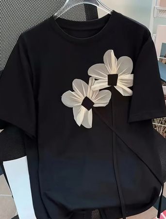 edles/stylisches Shirt mit Décor, L/XL
