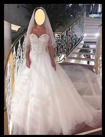 Brautkleid mit Schleier - neu & ungetragen - Hochzeit