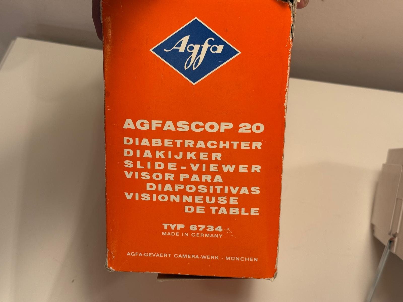 Agfa Fotocamera: Ancien visionneur de table Agfa – Usato da Sierre venduto da OCNL 2