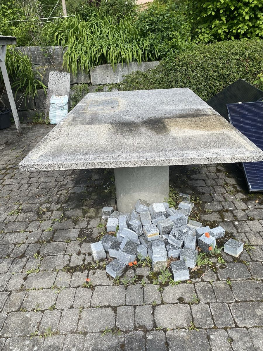 Piatti di portata: Terazzo Tischplatte – Usato da Lenggenwil venduto da ale_r8nj 1