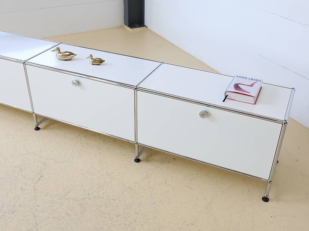 USM Kommoden: USM Haller Lowboard in Reinweiss – Gebraucht aus Meinisberg von atelier_TILIJA 5