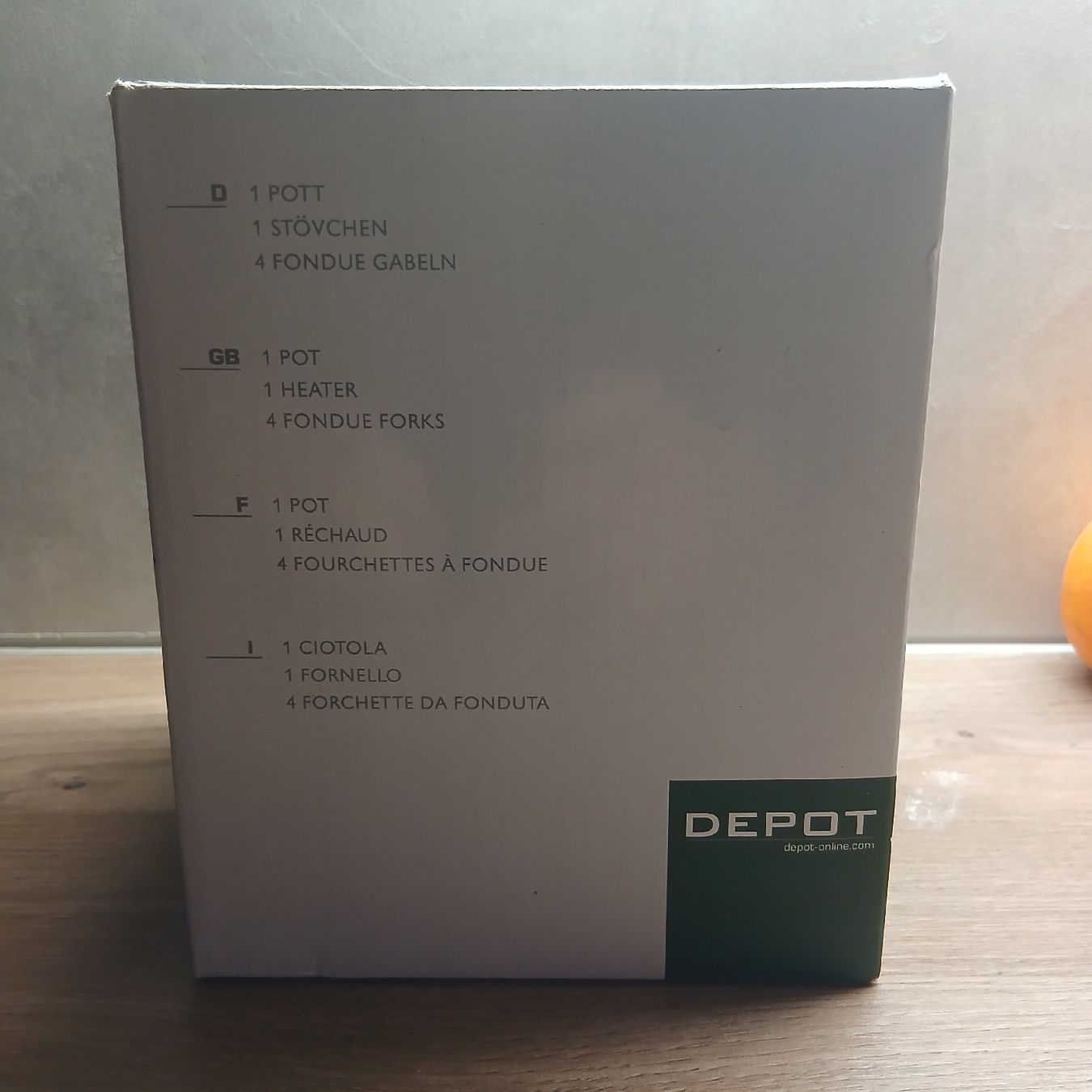 Geschirrsets: Schoko-Fondue-Set, neu – Gebraucht aus Rapperswil SG von Danii008 2