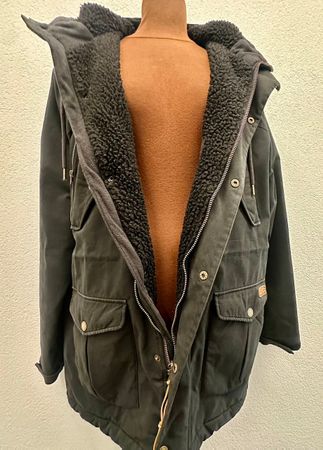 Volcom Winterjacke / Parka Herren – Sherpa-Futter