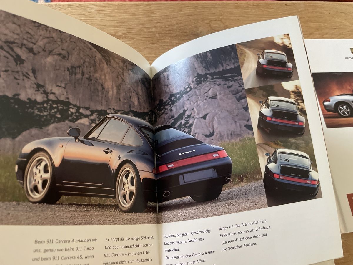 Libri: 2 Porsche Bücher und ein Prospekt Boxter, 911, Farben – Usato da Winterthur venduto da cheerio97 3