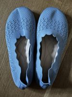 Ballerinas Damen hellblau