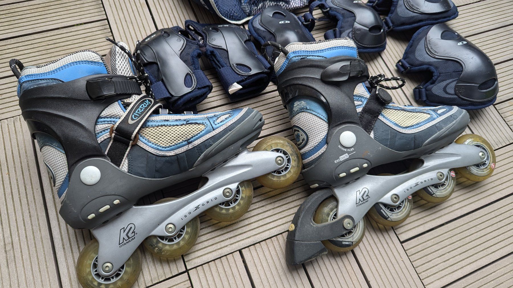 K2 Pattini in linea & Pattini a rotelle: Rollerblades K2 EU 40.5  inklusive Schonerset M – Usato da Belp venduto da Sunny132 1