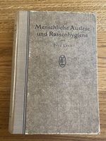 Buch 1923 Menschliche Auslese und Rassenhygiene