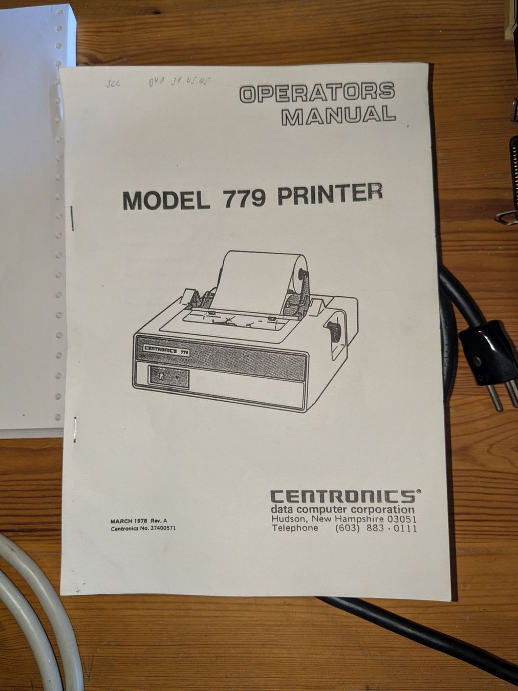 Stampanti: Nadeldrucker Centronics 779 – Usato da Gränichen venduto da Ricardo51 4