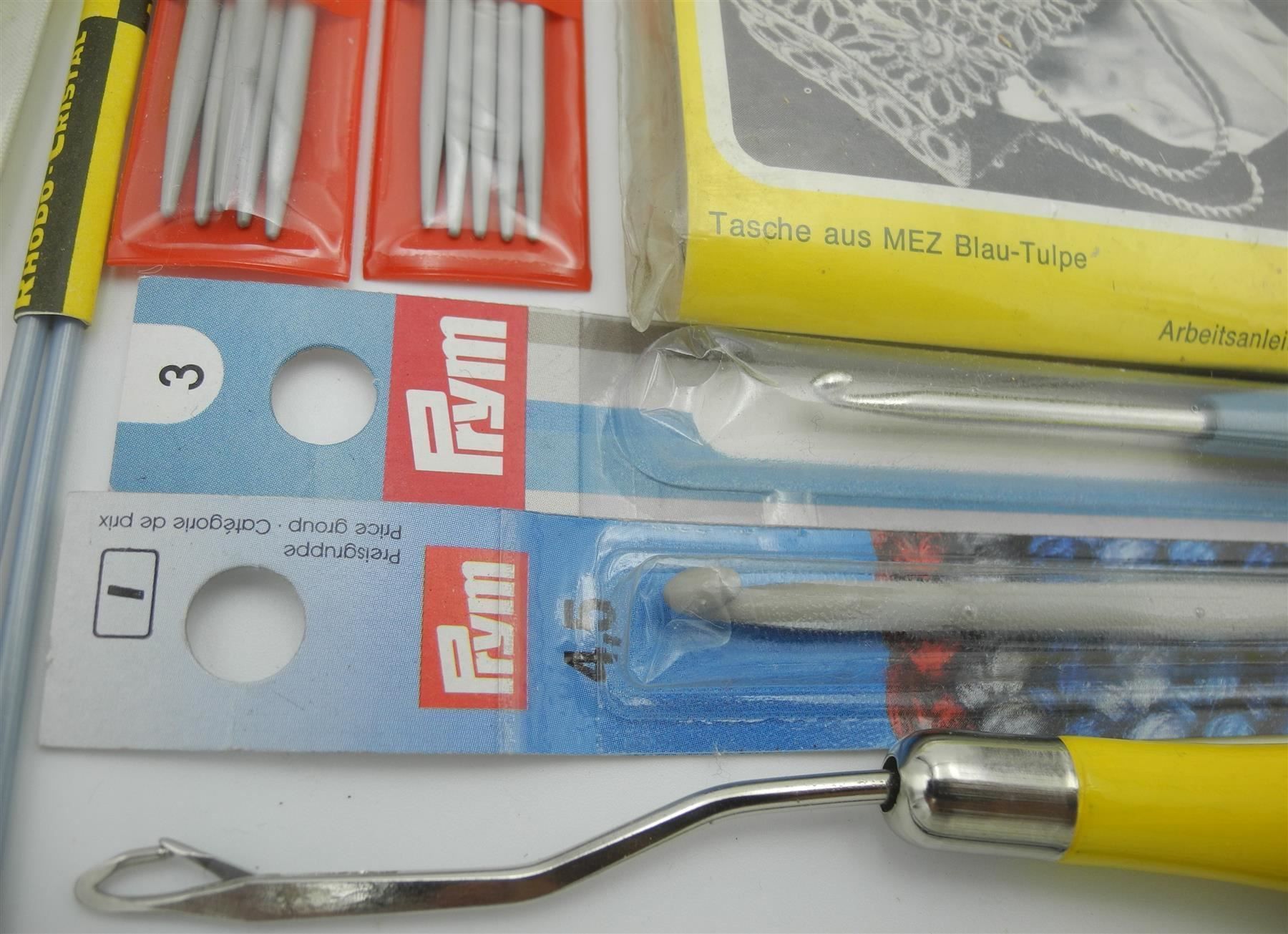 Ferri: 5 Stricknadeln + 3 Häckel, Nr. e28 – Nuovo e nell'imballaggio originale da Kottwil venduto da Crazyrolf 3