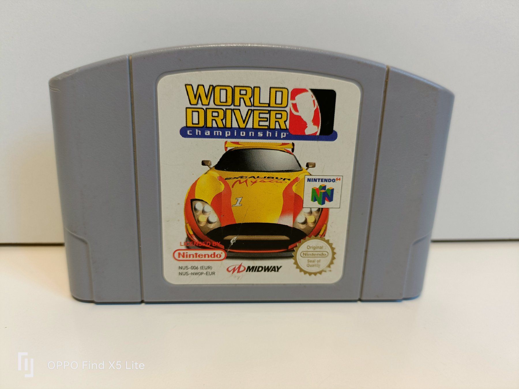 Nintendo Spiele: Nintendo 64- World Drive Championship – Gebraucht aus Villmergen von MAYIAN_RETRO