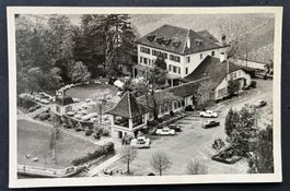 Strandhotel Engelberg, Twann am Bielersee Fliegeraufnahme