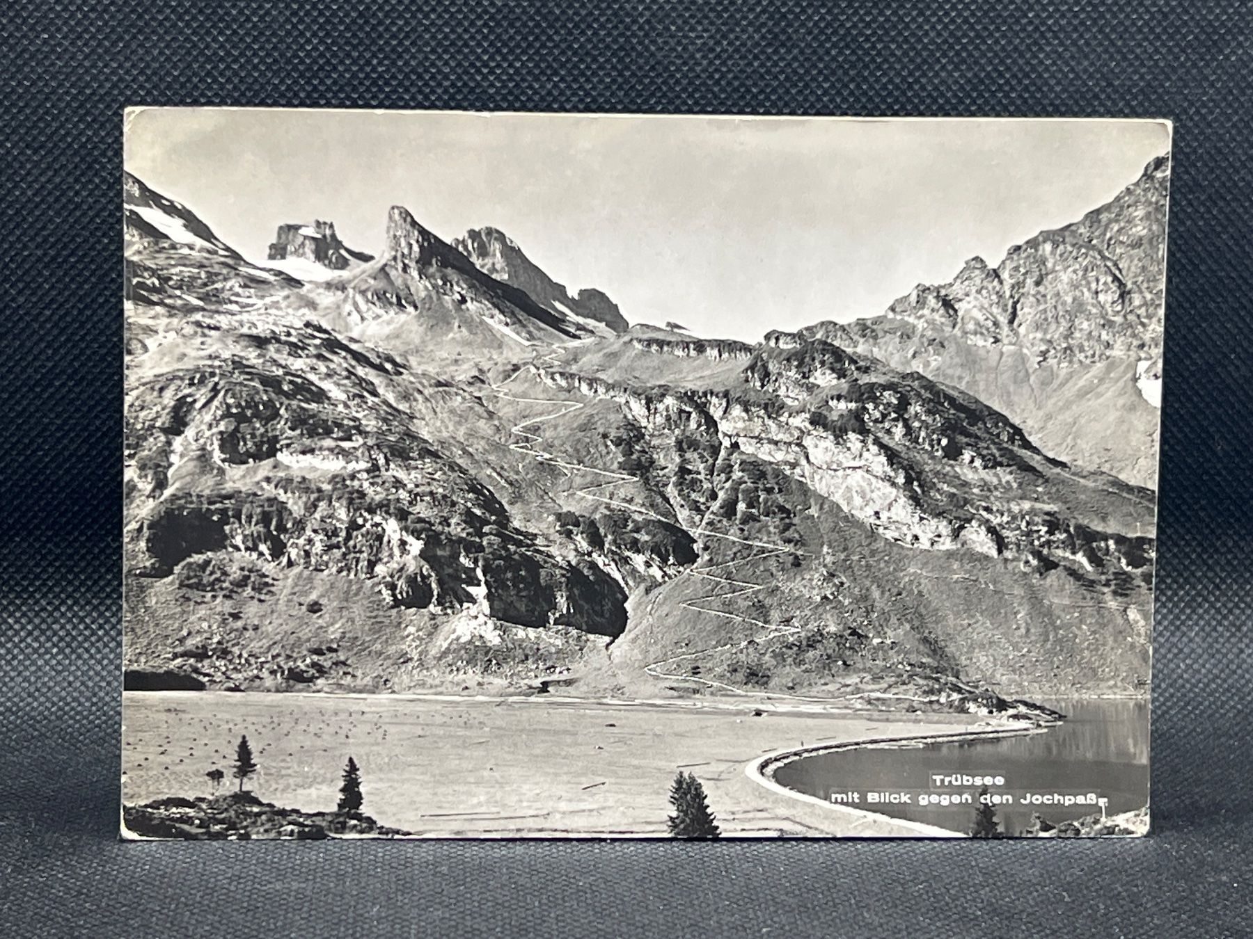 Cartoline postali: Trübsee mit Blick gegen den Jochpass – Usato da Widnau venduto da Brusi9
