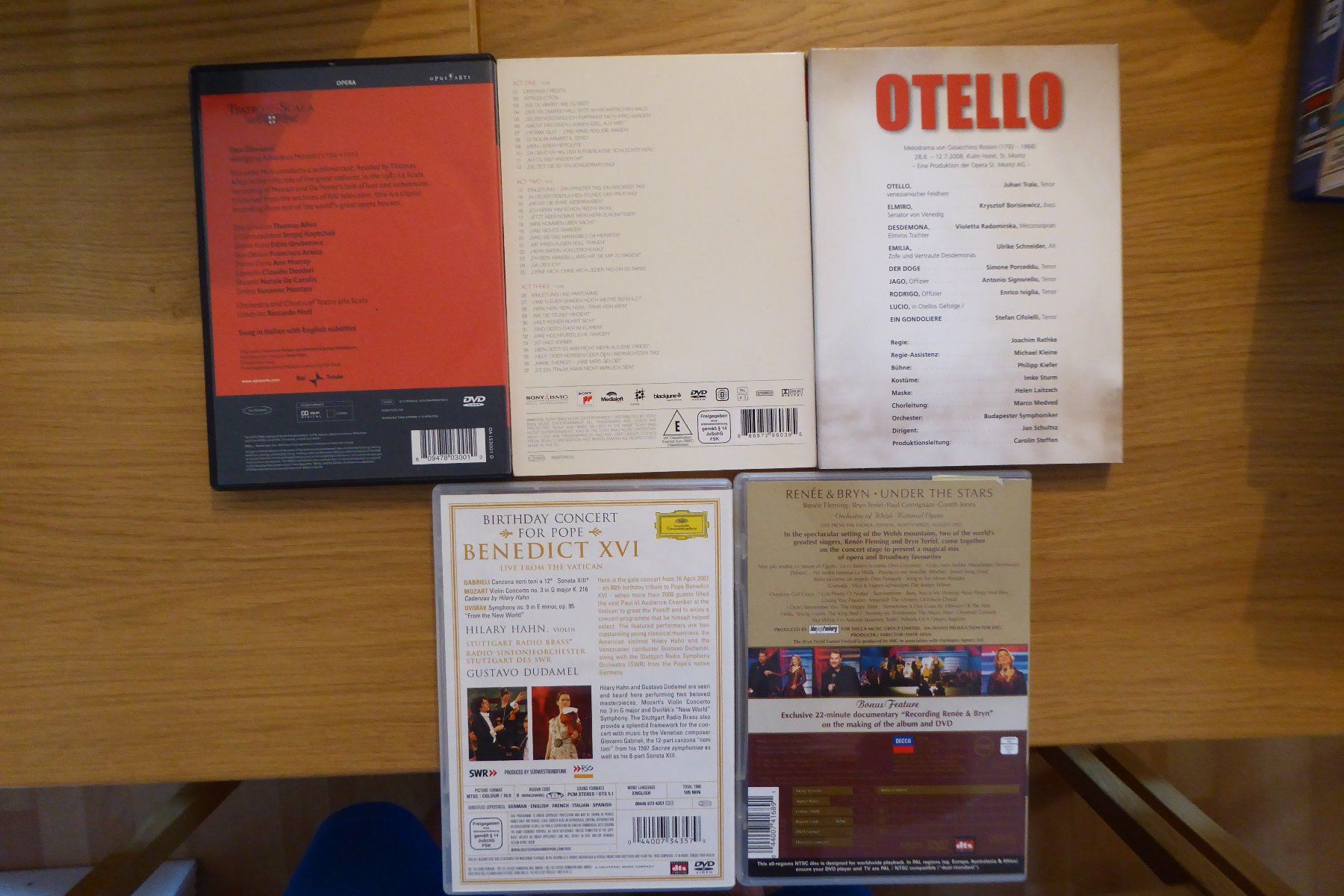 Tutti i DVDs: DVD Paket Klassische Musik Oper – Usato da Allschwil venduto da Summelsarium 4