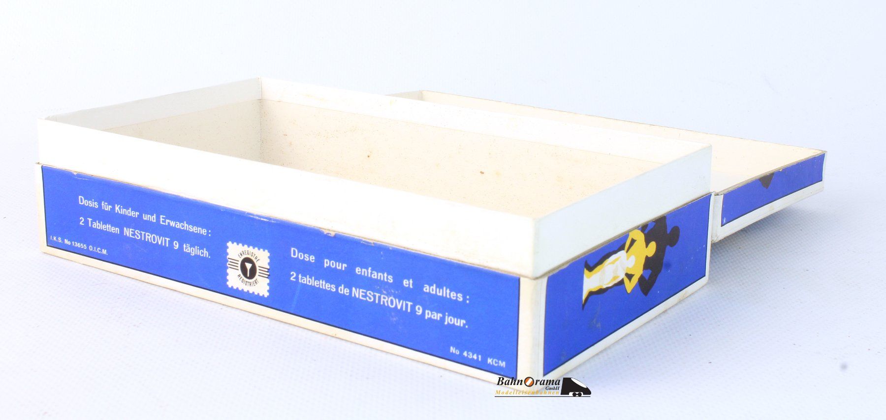 Contenitori & Simili: Alte Nestrovit-Verpackung, leer – Usato da Bern venduto da Bahnora 1