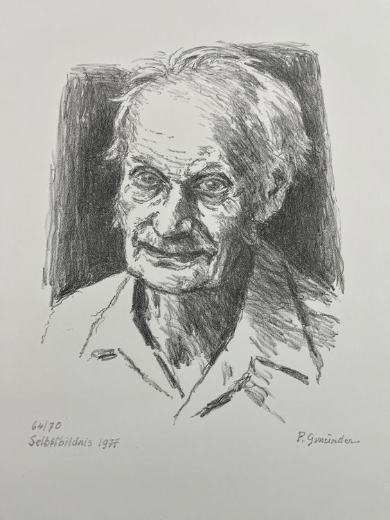 Grafiken & Lithographien: PAUL GMÜNDER LITHOGRAPHIE SIGNIERT NUMMERIERT – Gebraucht aus Gersau von grafik-kunst 3