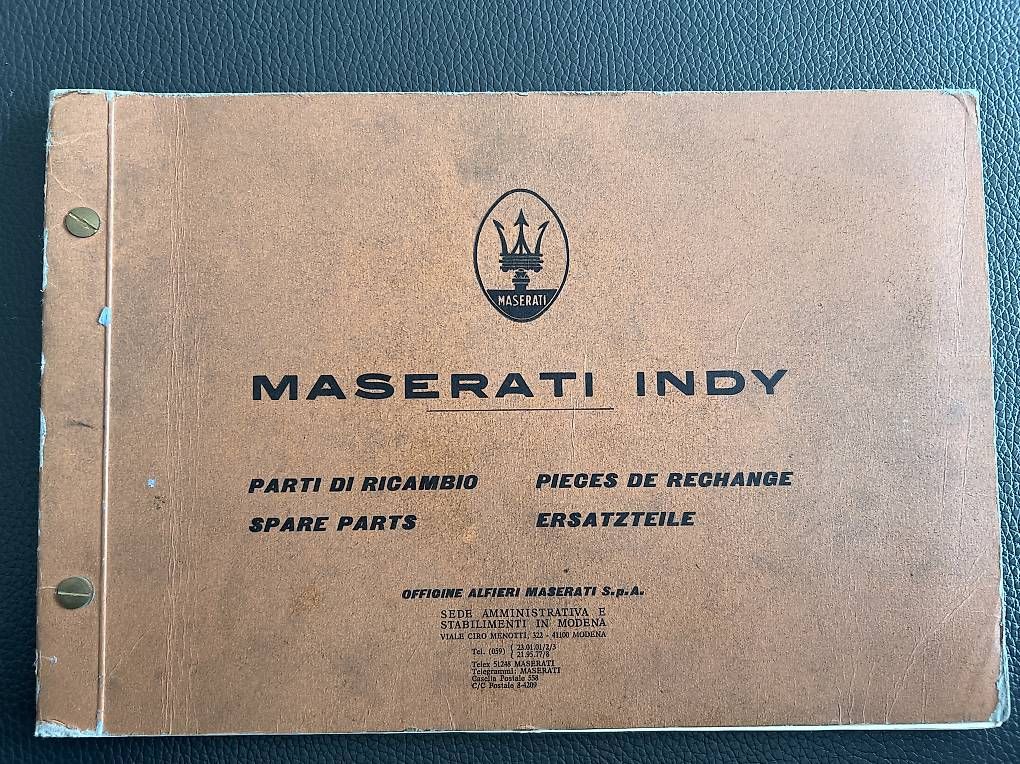 Vinyles: Maserati Indy – D'occasion à Obergösgen par hot-berry