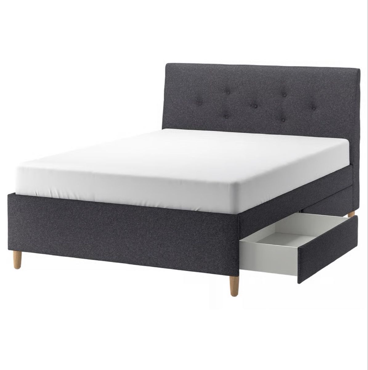 Letti: Double Bed with Storage Drawers - Excellent Condition! – Nuovo (secondo la descrizione) da Basel venduto da raf_28z2 2