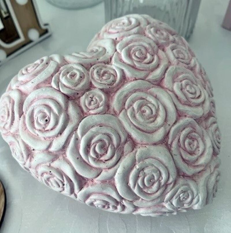 Tutte le decorazioni: Deko Herz rosa Flower L - Blumendesign – Nuovo e nell'imballaggio originale da Wettingen venduto da Swala 2