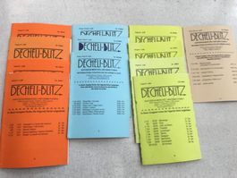 Kaffeerahmdeckeli / 12 Blitz Alben