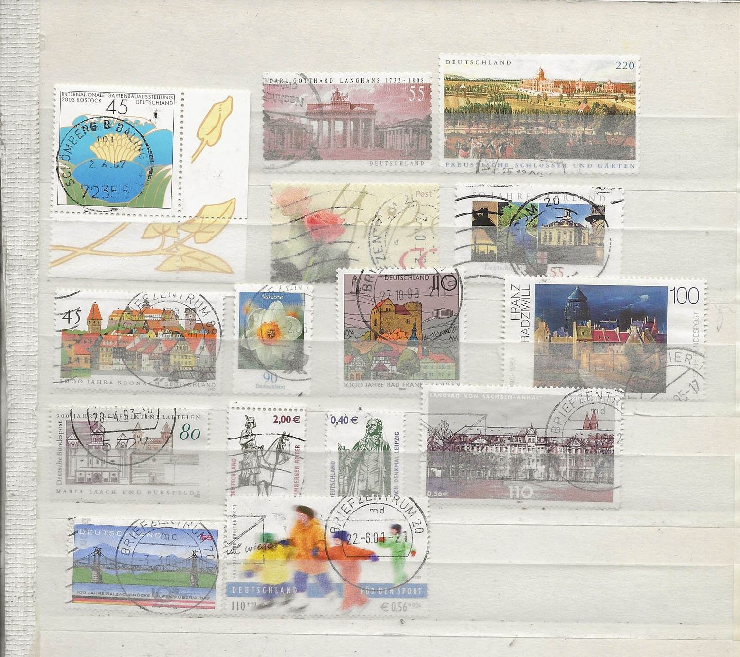 Tutti i francobolli: RFA Lot 1998 ... – Usato da Sion venduto da PierreP01 1