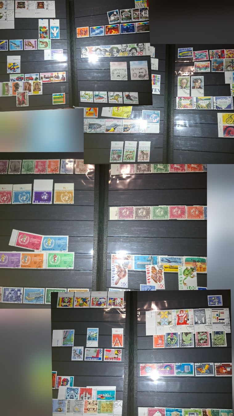 Tous les timbres: Album Werbemarken Schweiz div. – D'occasion à Balgach par SIMEON27 2