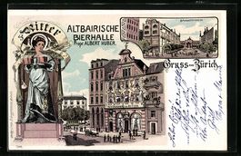 Litho Zürich, Gasthaus altbairische Bie