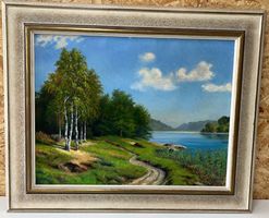 sommerliche Landschaft von E. A. Stählin 1959    (ID L115)