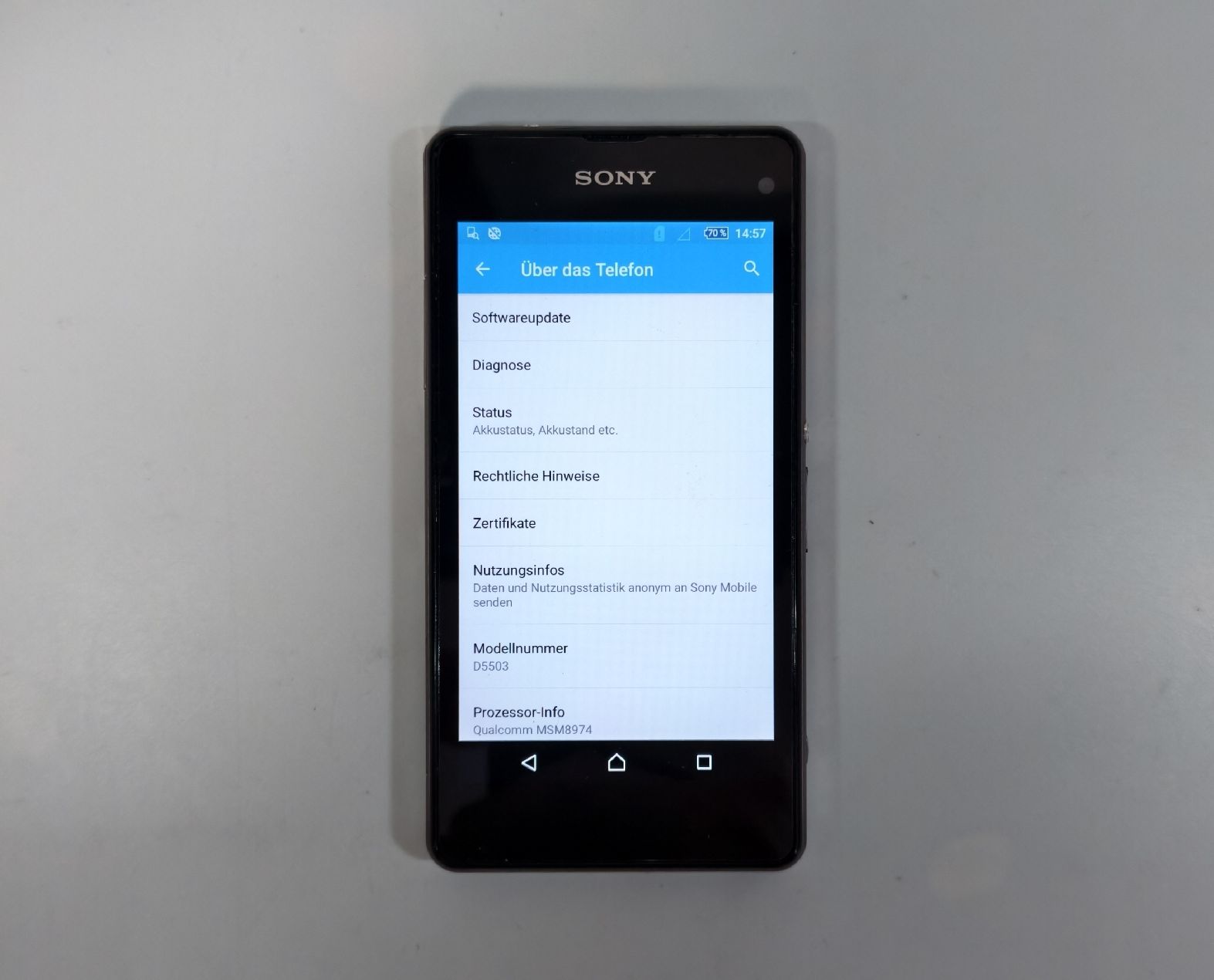 Sony Telefoni cellulari / Smartphones: Sony Z1 Compact schwarz  – Difettoso da Ehrendingen venduto da Rocky985 2