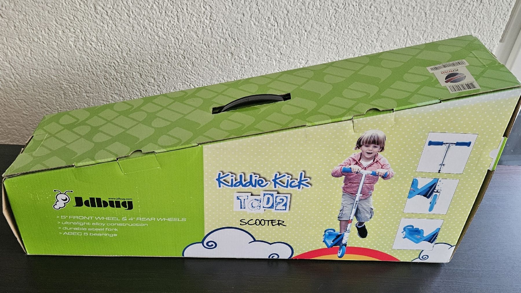 Kickboard: Kinder-Scooter von Jdbug "Neu" – Nuovo e nell'imballaggio originale da Uster venduto da esko.swiss 4