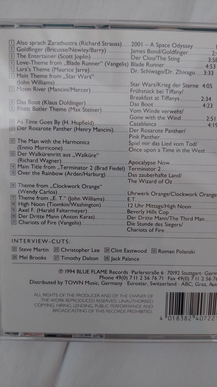 CD: CD 21 KINOHITS (1994) – Nuovo (secondo la descrizione) da Arnegg venduto da thurboMax 1