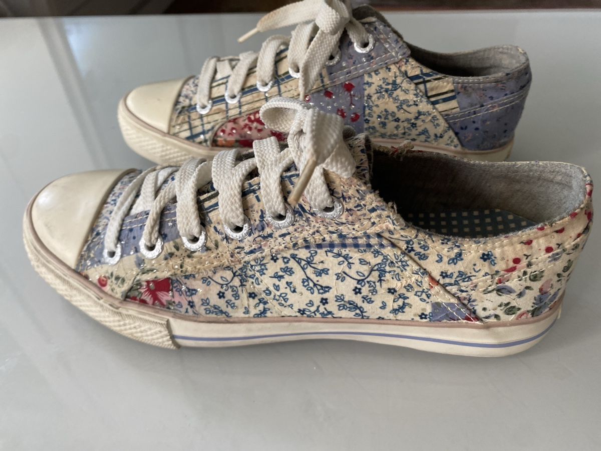 Graceland Scarpe da donna: Baskets fleuries Graceland taille 38 - Parfaites été! – Usato da Geneve venduto da pat_p76n 1