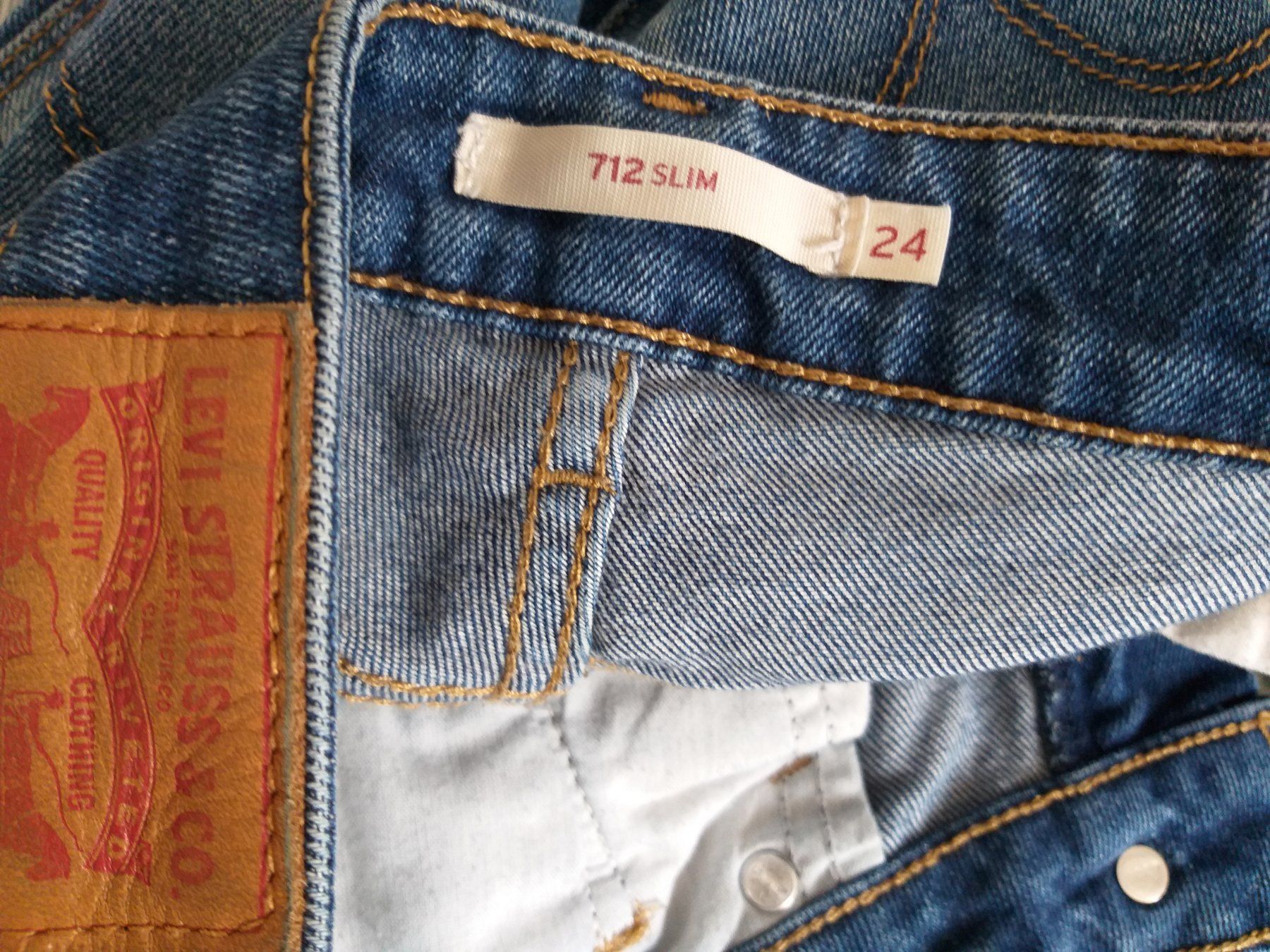 Levi's Jeans: LEVIS 712 Jeans SLIM taille / Grosse 24 – Usato da Cossonay-ville venduto da Super-Price-Quality 9