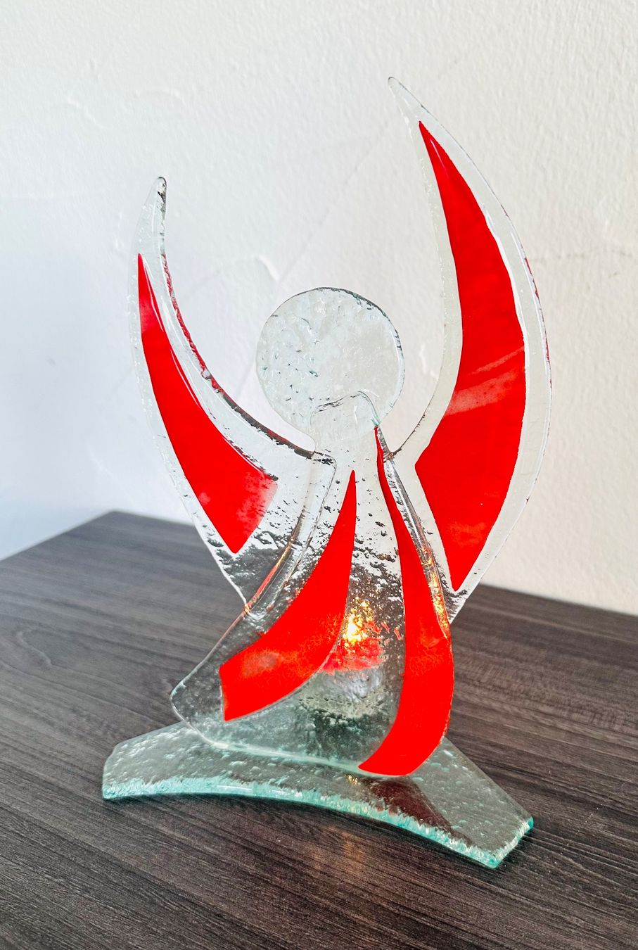 Tutte le decorazioni: Glasengel mit Rechaud Kerze – Usato da Zürich venduto da brazerola
