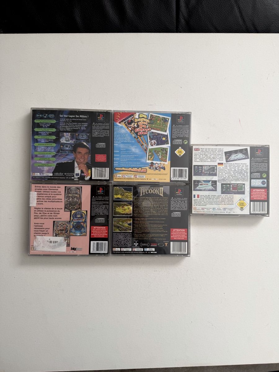 Spiele: Lot 5 jeux PlayStation 1 – Gebraucht aus Genève von sho_67qj 1