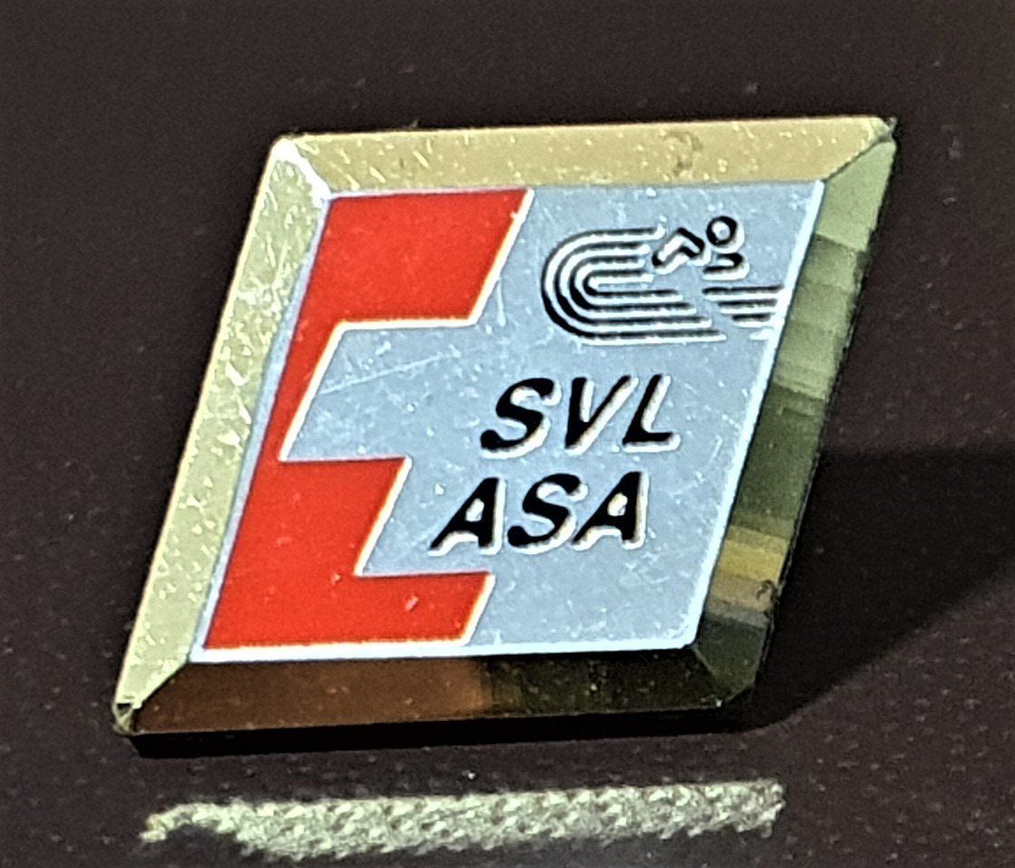 Plaketten & Abzeichen: R106 - Pin Schweizer Sport SVL ASA – Gebraucht aus Reinach BL von Boston-Verkauf
