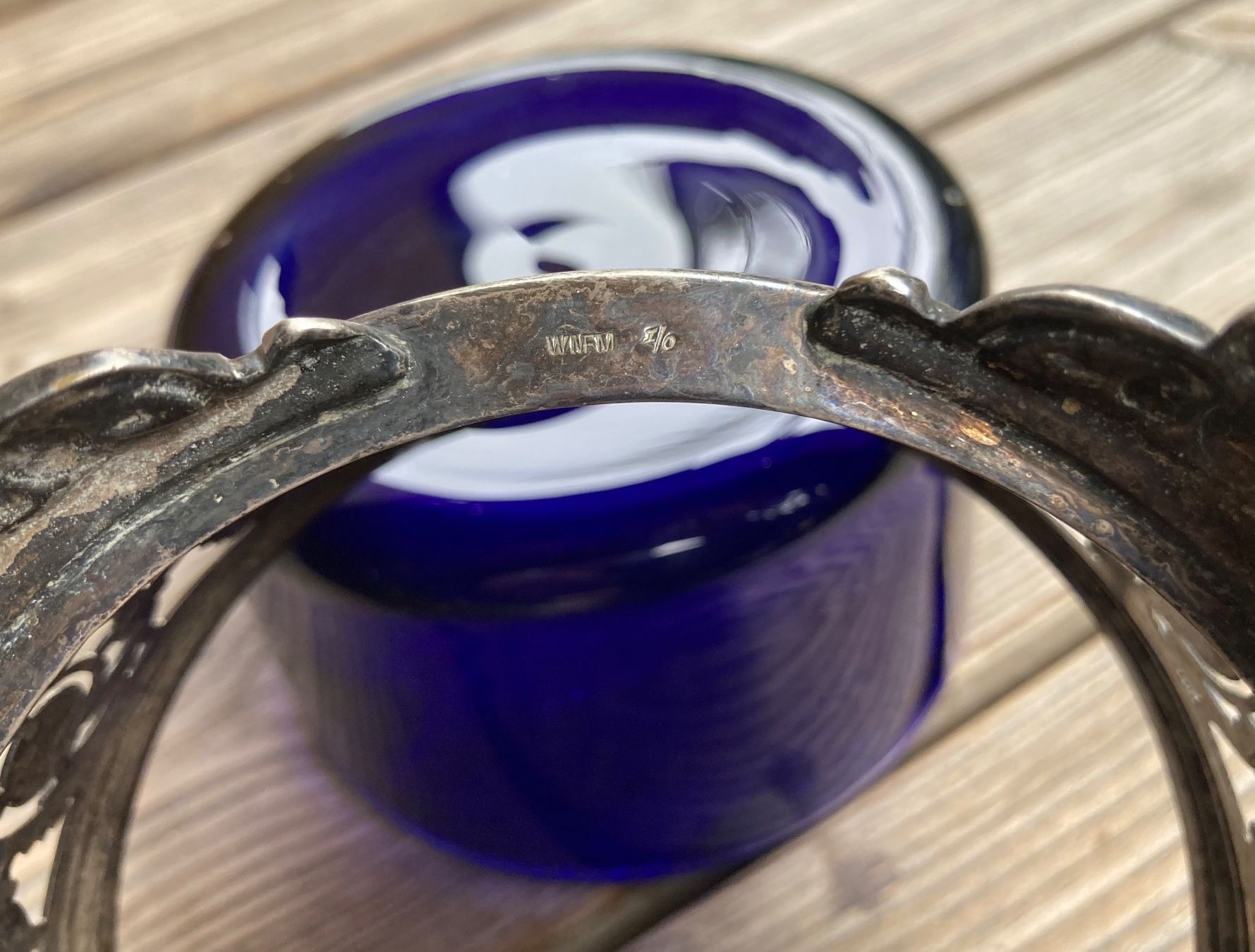 WMF Ciotole: antike Originale WMF Jugendstil-Schale versilbert – Usato da Lüchingen venduto da Eeizo 8