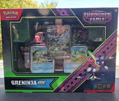 Pokémon Coffret Greninja EX Shrouded Fable 🏴󠁧󠁢󠁥󠁮󠁧󠁿 