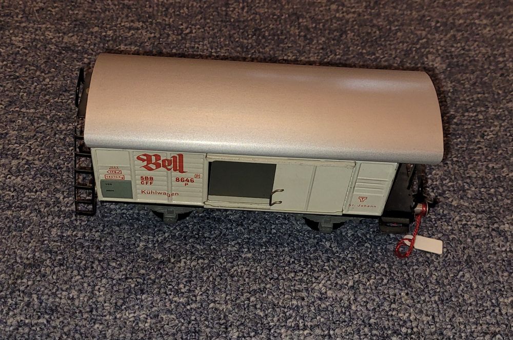 Buco/Krähenbühl Spur 0: SBB-Fleischwagen BELL 8646, mit OVP (Neu