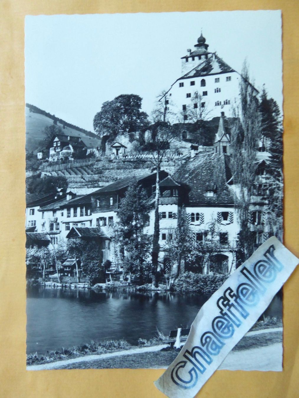 Ansichtskarten: Schloss und Städtli Werdenberg – Gebraucht aus Zürich von Chaeffeler