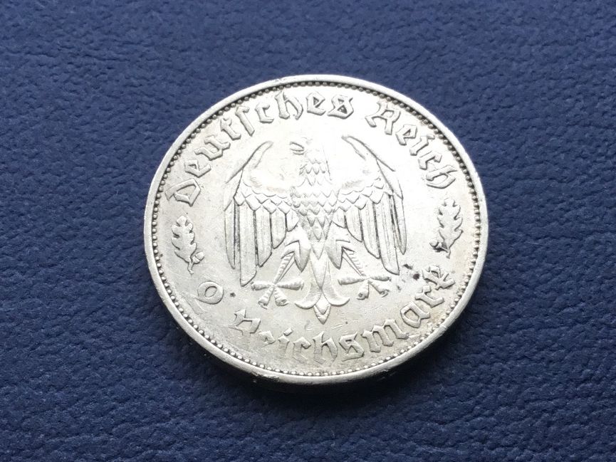 Tutti le monete: 2 Reichsmark Friedrich Schiller 1934 – Usato da St. Margrethen SG venduto da alfapeugeot10 3