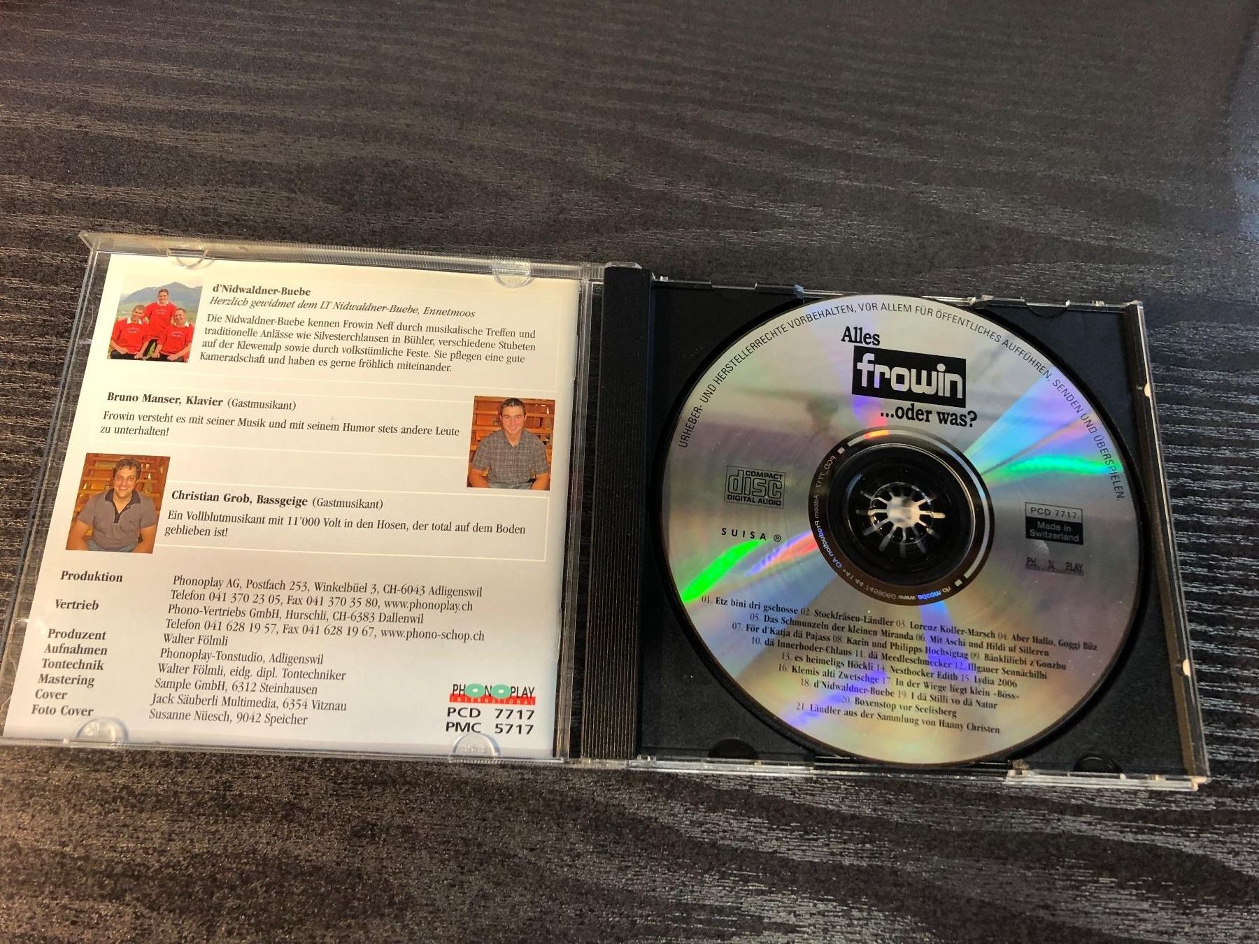 CD: Frowin Neff - Alles frowin ...oder was? (CD) – Usato da Schübelbach venduto da Dolly990_2 1
