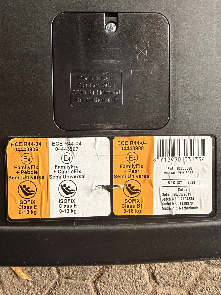 Sièges auto: Isofix – D'occasion à Muttenz par ClaudB02 1