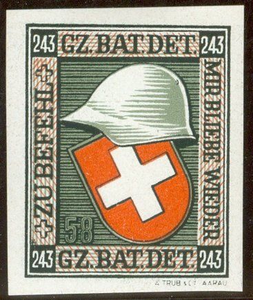 Tutti i francobolli: Gz Bat Det 243 – Usato da Zürich venduto da yago-rot