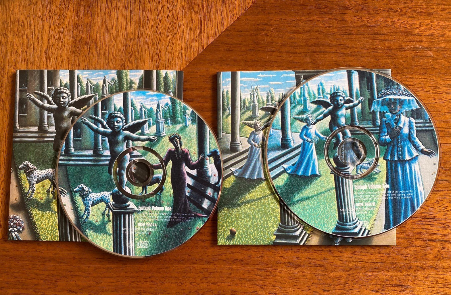 CD: King Crimson Epitaph (CD box volume 1&2- original pressing) – Usato da Zürich venduto da dbrot 4